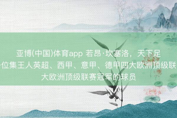 亚博(中国)体育app 若昂·坎塞洛，天下足坛历史上第一位集王人英超、西甲、意甲、德甲四大欧洲顶级联赛冠军的球员